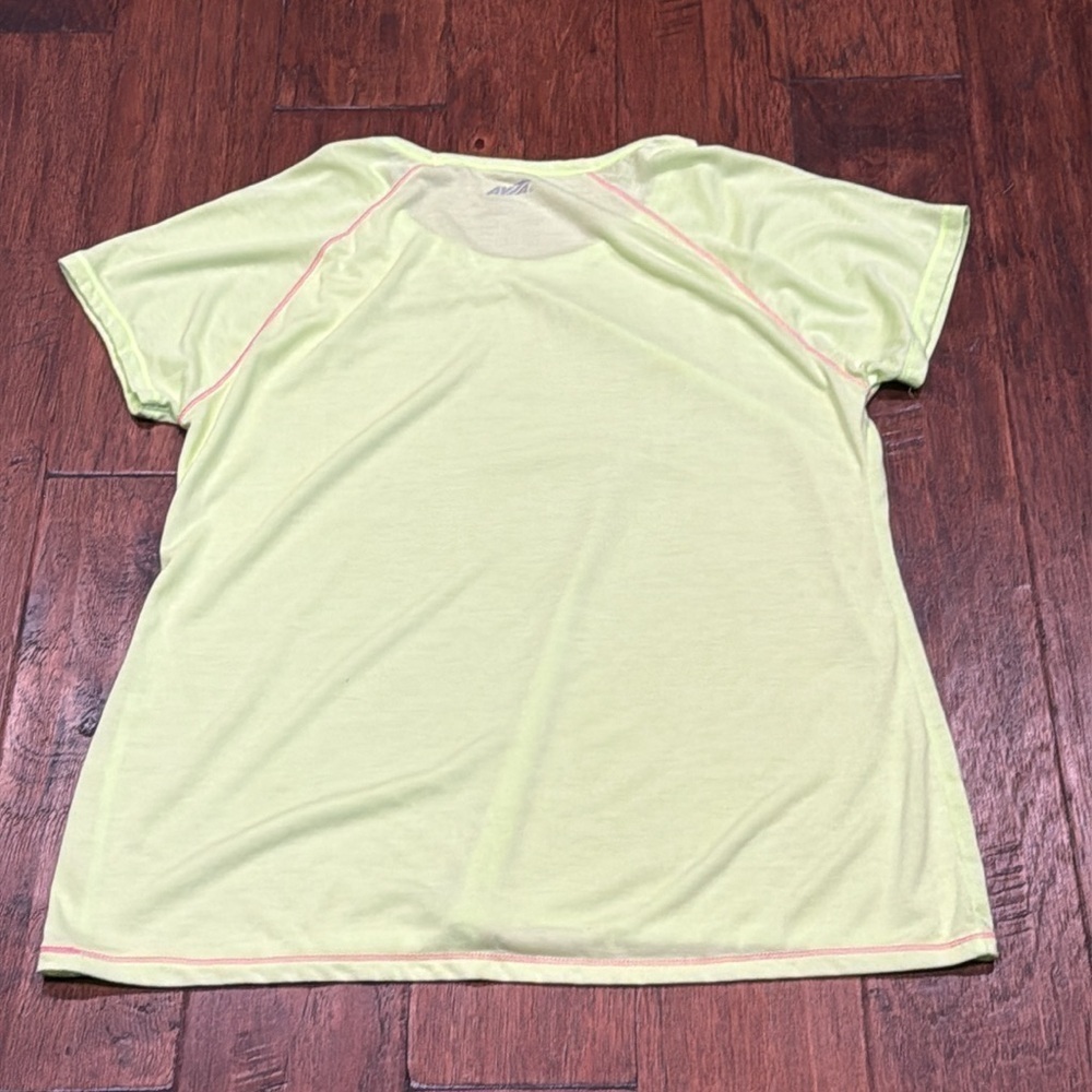 New!! XL Avia Neon Green Athletic Top - Picture 2 of 8
